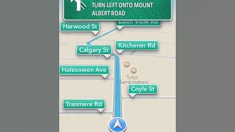 Maps for iOS 6 in action in New Zealand!