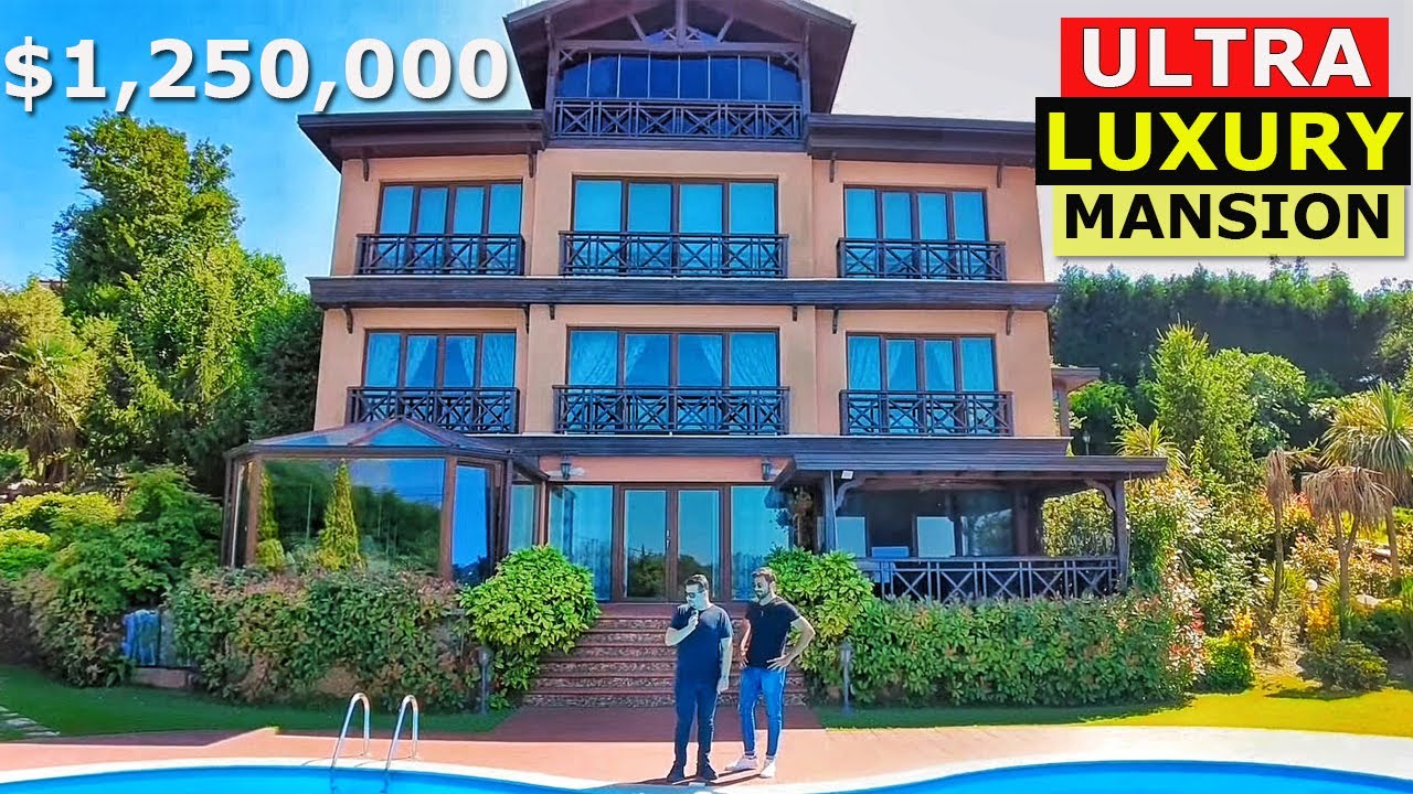 Ultra Luxury Mansion For Sale in Sapanca قصر فاخر جدا للبيع في سبانجا