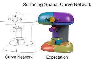 Flow Aligned Surfacing of Curve Networks