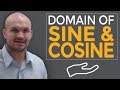 What is the domain of sine and cosine graph