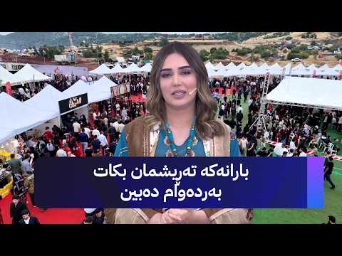 بارانەکە تەڕیشمان بکات بەردەوام دەبین