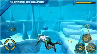 Aqua-Man Superhero Adventure (by Android Games Zone) GamePlay. screenshot 2