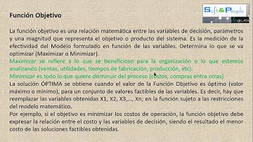 Formulación de modelos de programación lineal