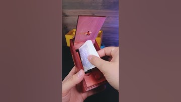 Red Secret Puzzle Box