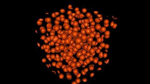 Gray-Scott reaction diffusion system in 3D