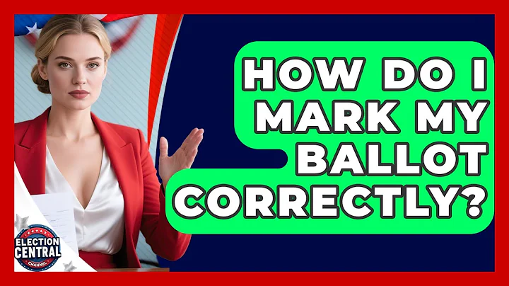 How Do I Mark My Ballot Correctly? - Election Central Channel