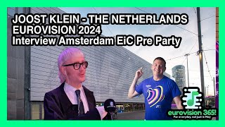 Joost Klein INTERVIEW - EiC - Amsterdam - The Netherlands | Eurovision 2024