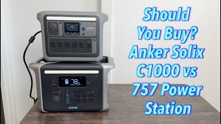 Should You Buy? Anker Solix C1000 vs 757 Power Station