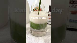 Almond Tofu Matcha Latte