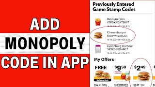 मैकडॉनल्ड्स ऐप में मोनोपॉली कोड कैसे जोड़ें screenshot 3