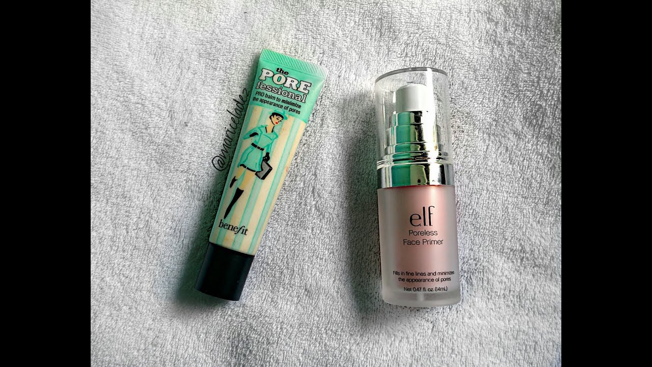 DUPE ALERT! Benefit Porefessional Primer VS Elf Poreless Face Primer