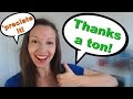 How to say Thanks: Back to English Basics Series