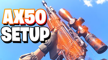 the ONE SHOT AX50 LOADOUT IN WARZONE (Ax-50 best class setup) Best Sniper Class Setup