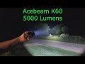 Acebeam K60 Wicked 5000 Lumen Flashlight