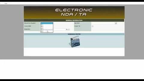 Non Discloure (NDA) request and automation