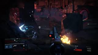 Destiny 1 long throw grenade