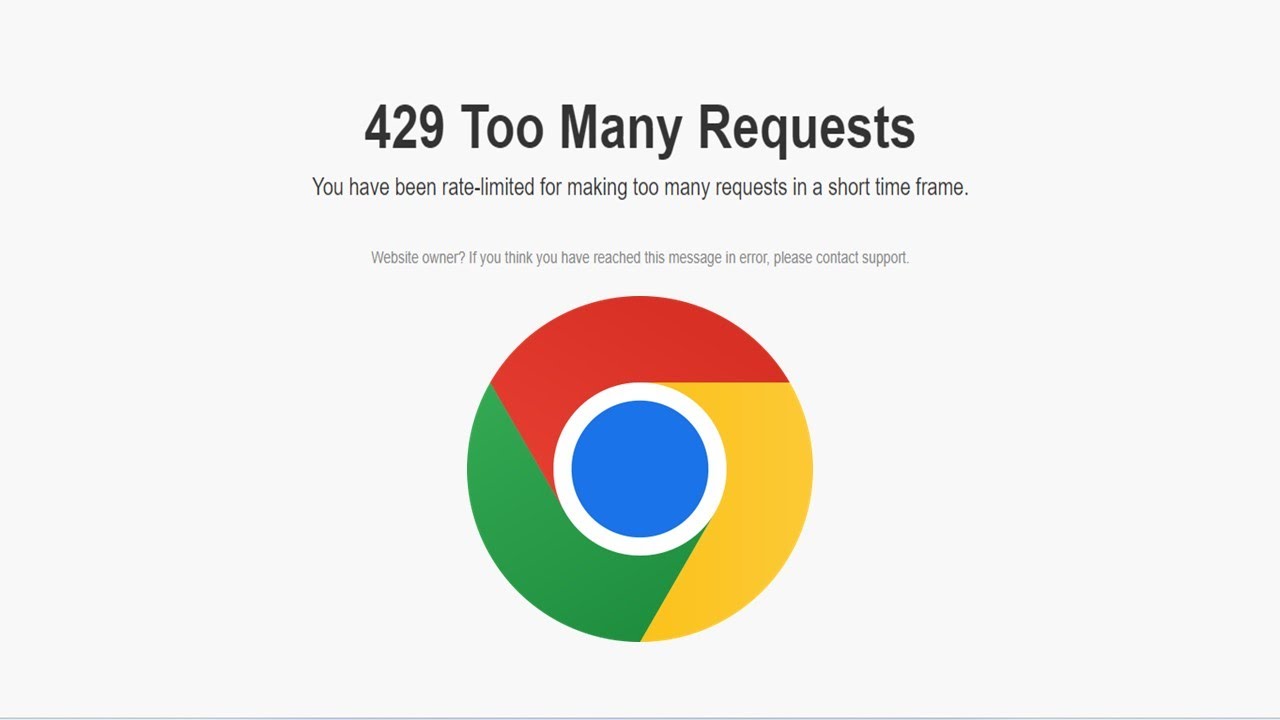 How to Fix Google Chrome Error Too Many Requests 429 In Windows 