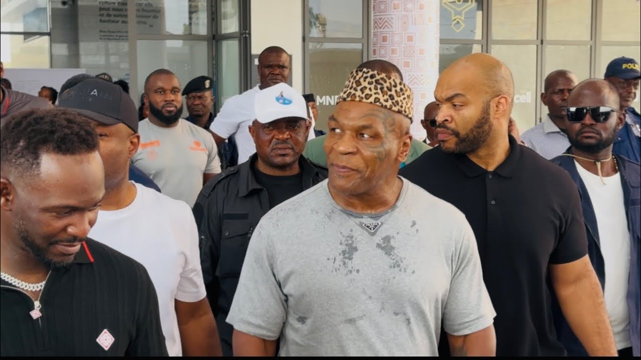 Exclusivité:Mike Tyson repart avec le chapeau d Mobutu un geste fort qui bouleverse toute une nation