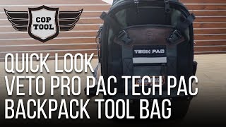 Veto Pro Pac Tech Pac Backpack Tool Bag - Coptool Quick Look