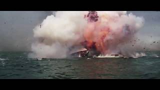 James Bond Explosions (Thunderball, 19 explosions), sampled film, 2018.
