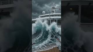 🌊 100 Feet Giant Wave Hits Cruise Ship! 😱