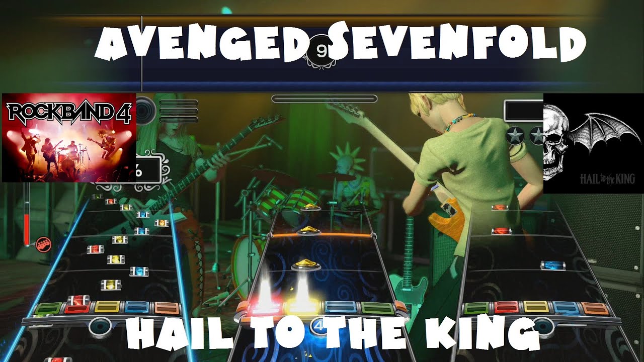 Avenged Sevenfold Hail to the King Rock Band 4 Main Setlist Expert