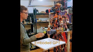 Giving GPT-3 a humanoid body - embodied LLM