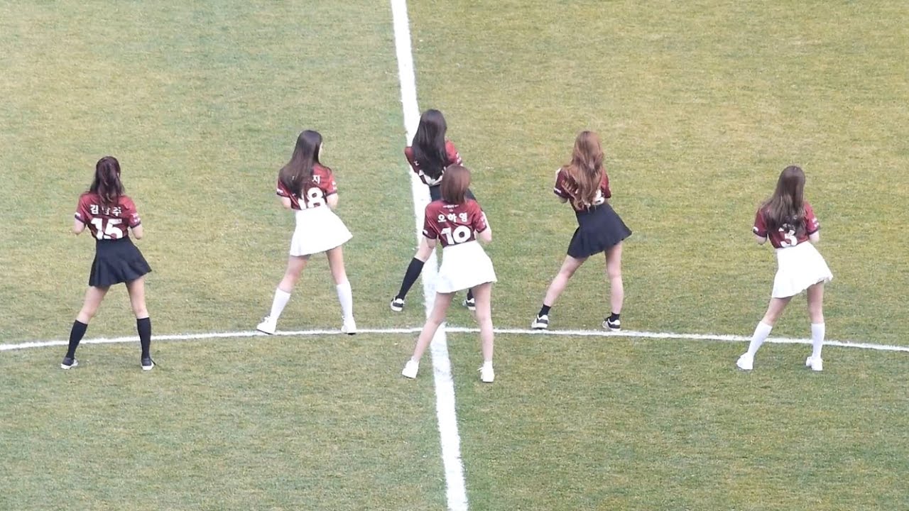 170312 에이핑크 (Apink) - LUV 뒷태Ver. [전체] 직캠 Fancam (2017 FC대전시티즌 홈개막전) by Mera