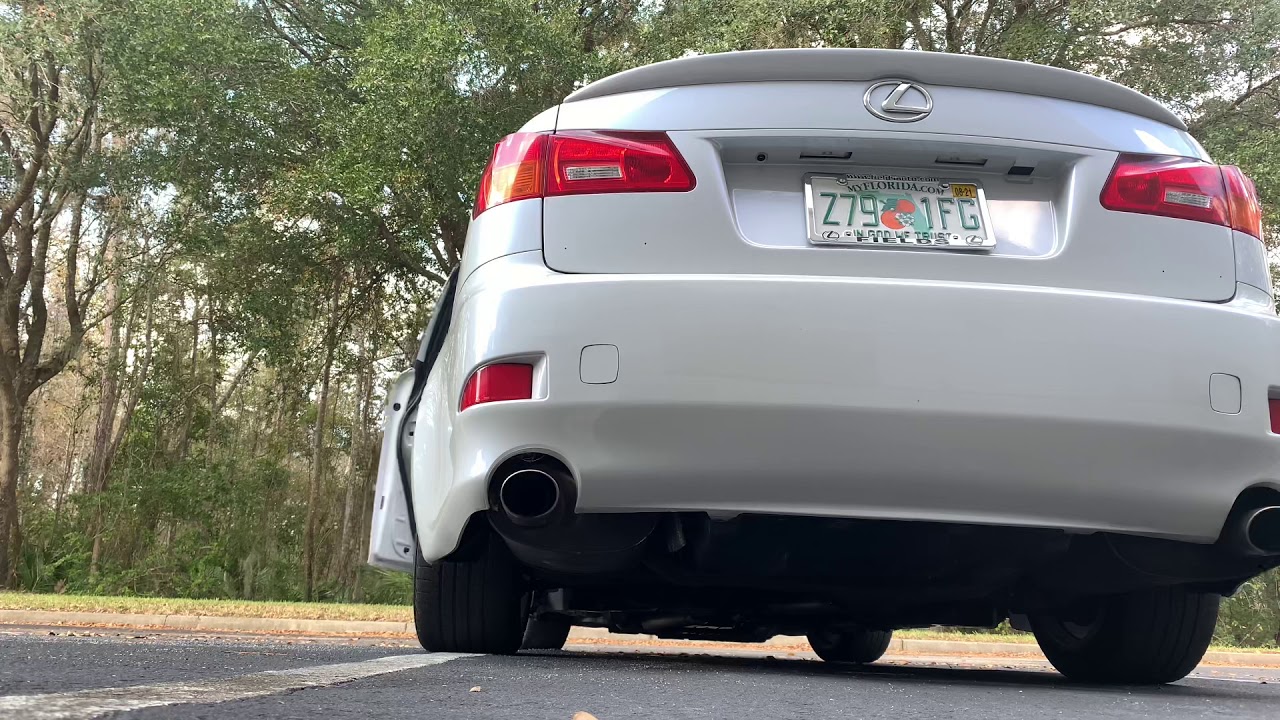 Lexus is250 awd reving (2-step rev) - YouTube