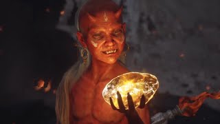 Black Myth Wukong - Defeating Red Boy Samadhi Fire Boss Fight