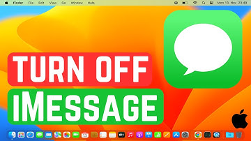 How to Turn Off turn off iMessage on Mac | How to Disable iMessage on MacOS