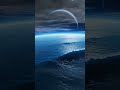 🌊 O planeta com oceanos gigantes no espaço.