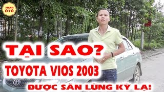 Mua Ô Tô Cũ Chất Lượng:Tại Sao Toyota Vios 2003 Được Săn Lùng Kỳ Lạ -Mạnh Ô Tô