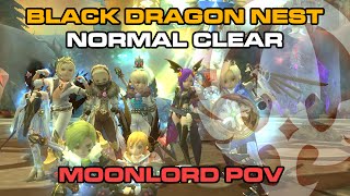 Black Dragon Nest Normal Clear - Light Party MoonLord POV Full Run ~ ! screenshot 5