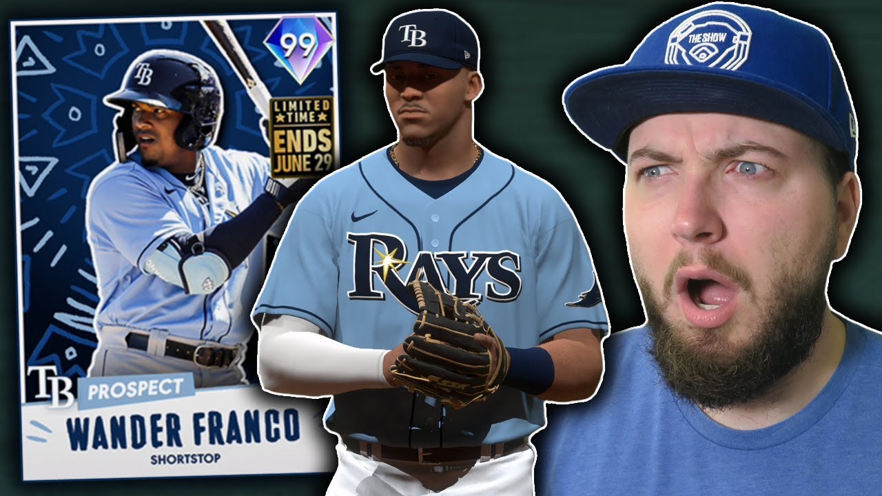 Rays Wander Franco invents ball flip on defense hits home run on offense