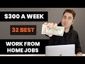 32 Best Work From Home Jobs To Earn Side Cash (That Pay Well)