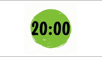 20 Minute Timer | Count Up
