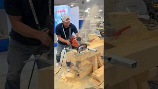 The Craziest Carpentry Chainsaw I Have Ever Seen Or Used! #Carpentry #Woodworking #Tools #Maker
