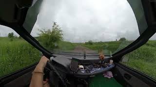 Road With Daewoo Tico