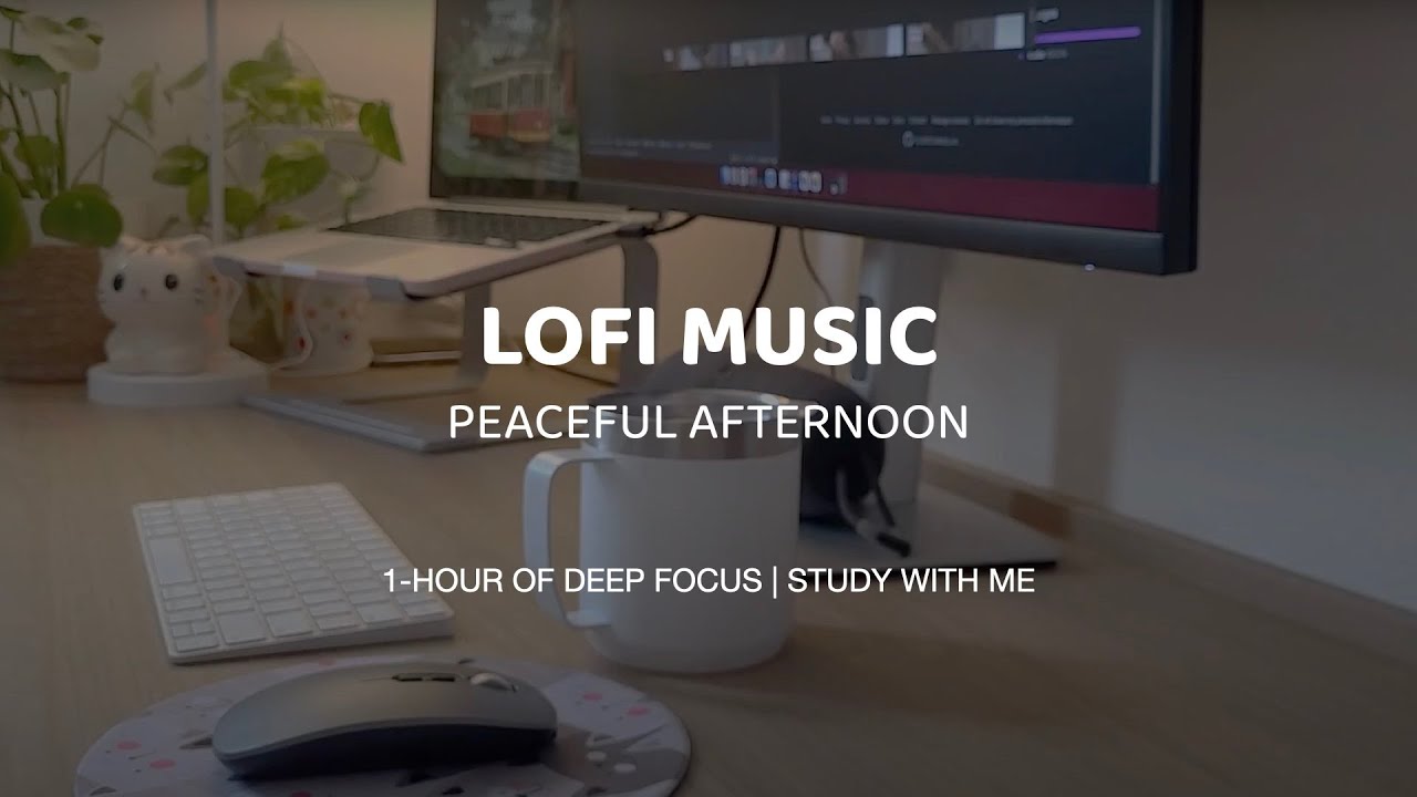 Study With Me | Lofi Music | Peaceful Afternoon at Home - YouTube