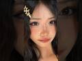 Cute girl makeup look🥰😘#fyp #makeup #makeuptutorial #cutemakeuplook #foryou