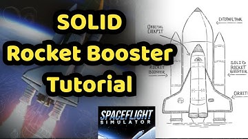 How to Build a Solid Rocket Booster (SRB) in SFS | Spaceflight Simulator Rocket Booster