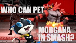 Who can pet Morgana in Smash?