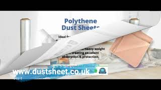 Cotton dust sheets | Polythene Dust Sheets in Europe | No.1 Supplier