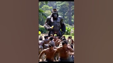 100 men vs gorilla ai generated video #ai#aigenerated#100men#gorillatag#gorilla#animals#animal