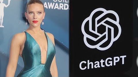 Scarlett Johansson says OpenAI copied her voice