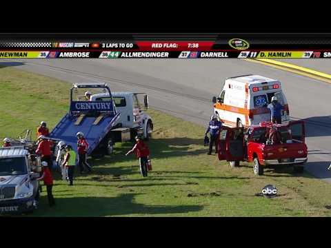 (HD) Talladega crash with Ryan Newman and Kevin Harvick - 2009 Amp Energy 500 in High Definition.