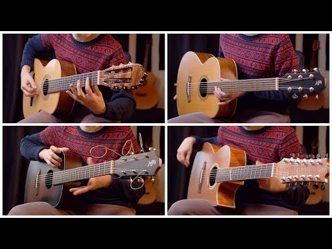 4 типа акустических гитар