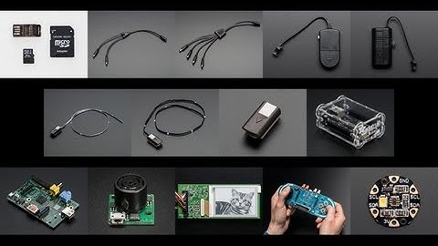 Raspberry Pi Model A & Flora Color Sensor! New Products 5/4/2013