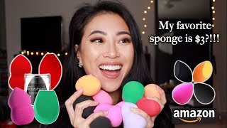 MY FAVORITE BEAUTY SPONGES: Best Beauty Blender Dupes! | CHRISTINE LE